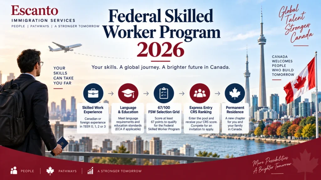 Federal Skilled Worker Program in 2026: Eligibility, 67 Points, Language and Proof of Funds