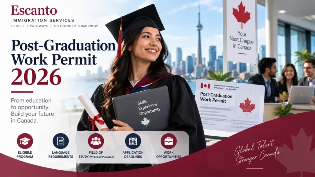 Post-Graduation Work Permit Eligibility in 2026: Language, Field of Study and Program Requirements
