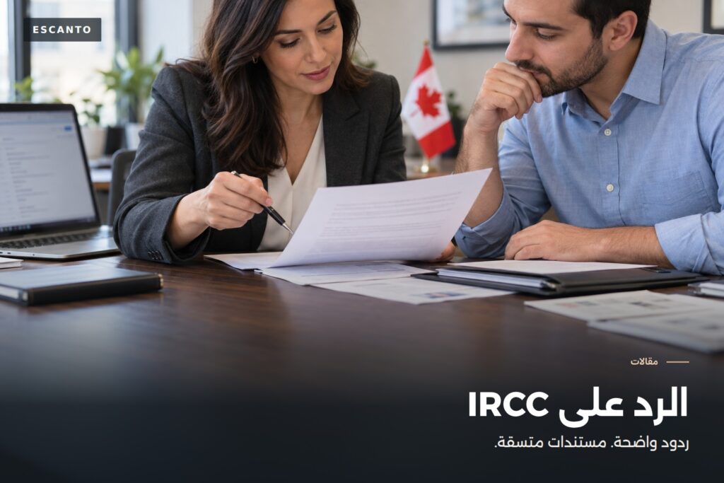الرد على IRCC: لماذا تهم جودة كل مستند ومراسلة